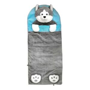 Hugfun Kids Animal Slumber Bag features a plush Great Wolf Lodge GWL